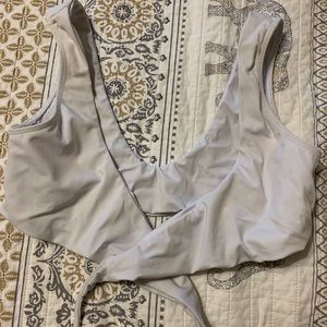 Disruptive youth bathing suit top